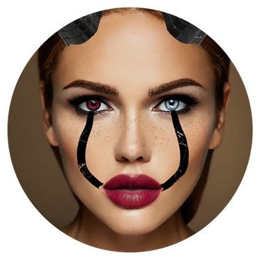 Dark Princess by Creare Creatività Filtro Instagram Stories